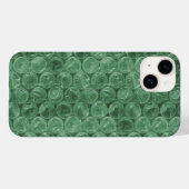 Green Bubble-Packing-Muster Case-Mate iPhone Hülle (Rückseite (Horizontal))