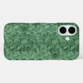 Green Bubble-Packing-Muster Case-Mate iPhone Hülle (Rückseite (Horizontal))