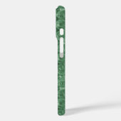 Green Bubble-Packing-Muster Case-Mate iPhone Hülle (Rückseite / Links)