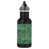 Green Bubble-Packing-Muster Edelstahlflasche (Rechts)