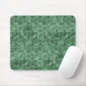 Green Bubble-Packing-Muster Mousepad (Mit Mouse)