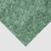 Green Bubble-Packing-Muster Seidenpapier (Ausschnitt)