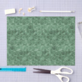 Green Bubble-Packing-Muster Seidenpapier (Handwerk)