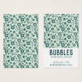 Green BUBBLES Earring Necklace Juwelier Display (Vorne & Hinten)