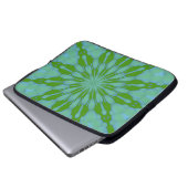 Green Buble Zen Laptop Case (Vorne Knopf)