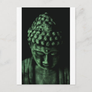 Green Buddha Postkarte
