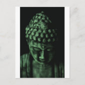 Green Buddha Postkarte (Vorderseite)