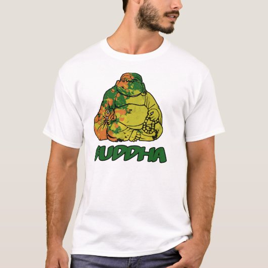 Green Buddha T-Shirt (Vorderseite)