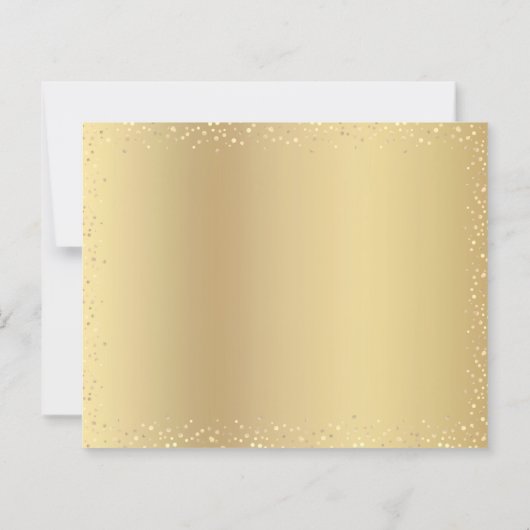 Green Budget Foto Days Merry Bright Script Card (Rückseite)