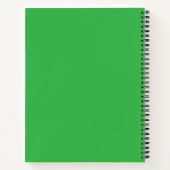 Green Budget Notebook Notizblock (Rückseite)