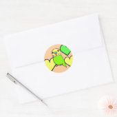 Green Budgie Stickers (Umschlag)