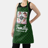 Green Buffalo Kariert Lumberjack Foto Collage Schürze (InSitu)