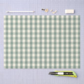 Green Buffalo Karo Gingham Seidenpapier (Handwerk)