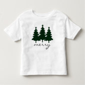 Green Buffalo Karo Pine Trees Kleinkind T-shirt (Vorderseite)