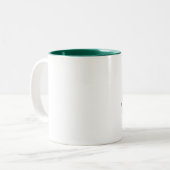 Green Bugeye Zweifarbige Tasse (Vorderseite Links)