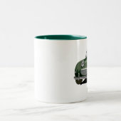 Green Bugeye Zweifarbige Tasse (Mittel)