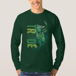 Green bull | Trade Design T-Shirt