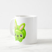 Green Bunny Kaffeetasse (Vorderseite Links)