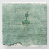 Green Buoy - Barnegat Inlet - New Jersey - IBSP Steinuntersetzer (Vorderseite)