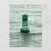 Green Buoy Postkarte (Vorderseite)