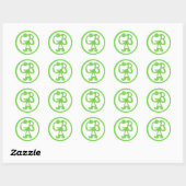 Green Bus Adventures - GBA - Green Sticker (Blatt)
