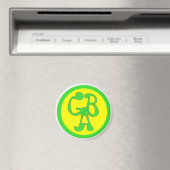 Green Bus Adventures - GBA Magnet (In Situ (Geschirrspüler))