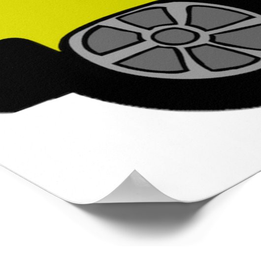 Green Bus Poster (Ecke)