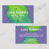 Green Business Card gestrichen Visitenkarte (Vorne/Hinten)