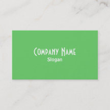 Green Business Card