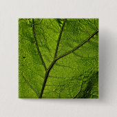 Green Butterbur Leaf Button (Vorderseite)