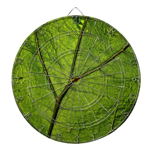 Green Butterbur Leaf Dartscheibe (vorne)