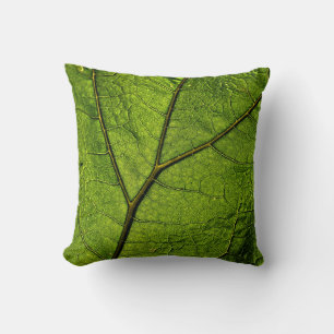 Green Butterbur Leaf Kissen