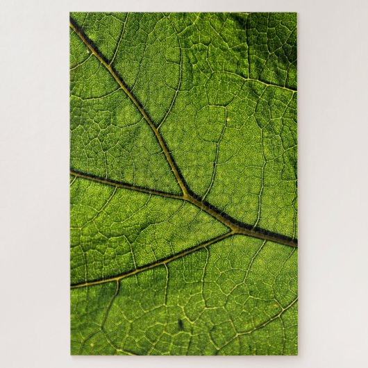 Green Butterbur Leaf Puzzle (Vertikal)