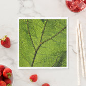 Green Butterbur Leaf Serviette (Beispiel)