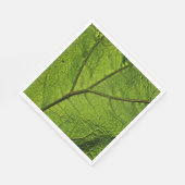 Green Butterbur Leaf Serviette (Ecke)