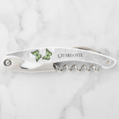 Green Butterfly Blumenschraube Kellnermesser (Vorderseite)