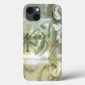 Green Butterfly Inset Case-Mate iPhone Hülle (Rückseite)