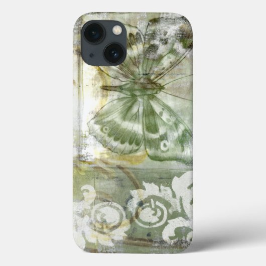 Green Butterfly Inset Case-Mate iPhone Hülle (Rückseite)