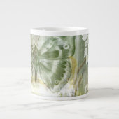 Green Butterfly Inset Jumbo-Tasse (Vorderseite)