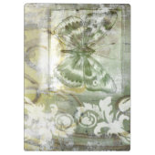Green Butterfly Inset Klemmbrett (Rückseite)