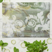 Green Butterfly Inset Küchentuch (Gefaltet)