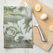 Green Butterfly Inset Küchentuch (Viertel Falte)