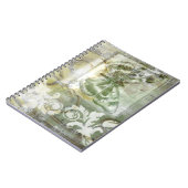 Green Butterfly Inset Notizblock (Linke Seite)