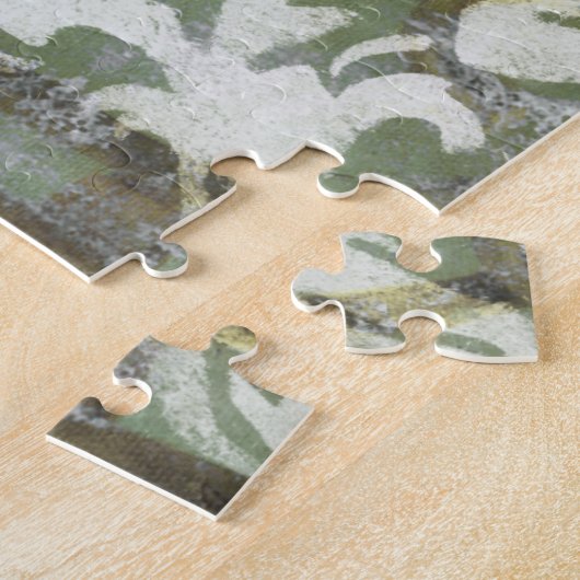 Green Butterfly Inset Puzzle (Seite)