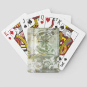 Green Butterfly Inset Spielkarten (Rückseite)