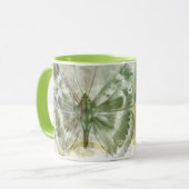 Green Butterfly Inset Tasse (Vorderseite Links)