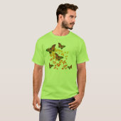 Green Butterfly T - Shirt (Vorne ganz)