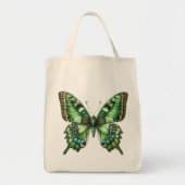 Green Butterfly Tragetasche (Vorne)