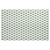 Green C6 Corvette Handgezeichnete Sketch-Fabrik Stoff (Yard (91,4 cm))