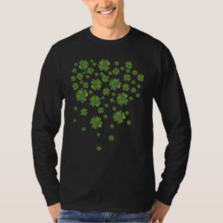 Green C Retro Shamrock Saint Patricks Day T-Shirt